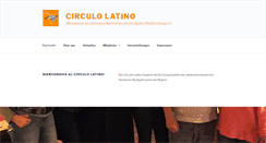 Desktop Screenshot of circulo.circulo-latino.de