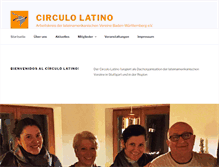 Tablet Screenshot of circulo.circulo-latino.de